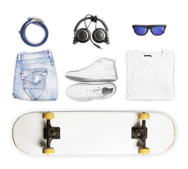 Skateboard en slijtage en accessoires