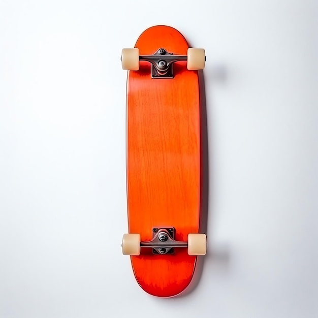 Photo a skateboard with wheels