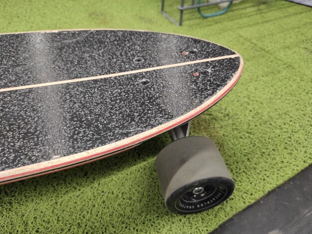 the skateboard