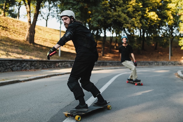 Skateboarding in the eternal city. High quality photo