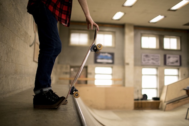 Skater op de helling