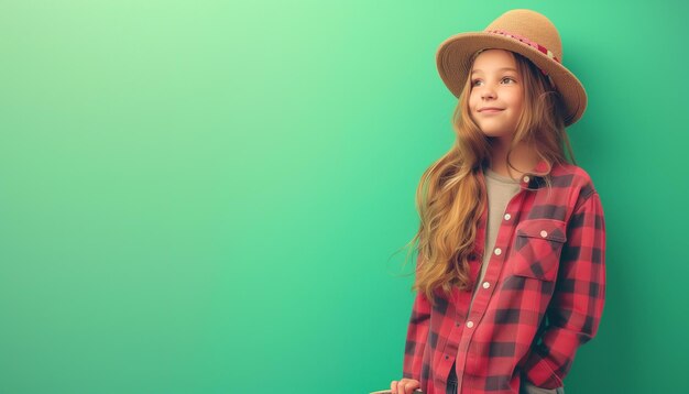 Skater styled young girl