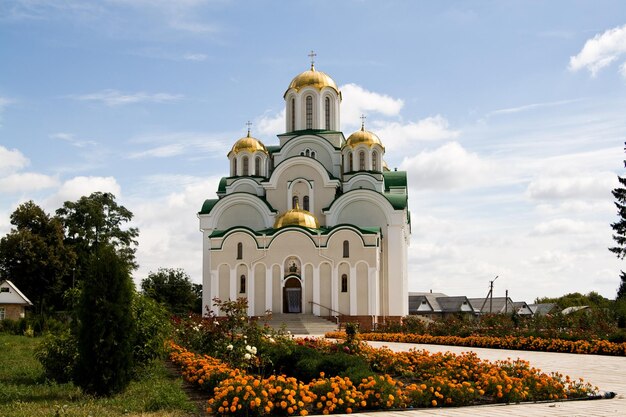 Skeet Krasnohirskyy klooster stad Zolotonosha Cherkasy regio Oekraïne