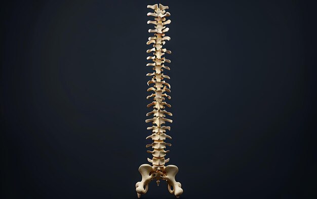 Photo a skeleton of a horse with a bunch of bones on it