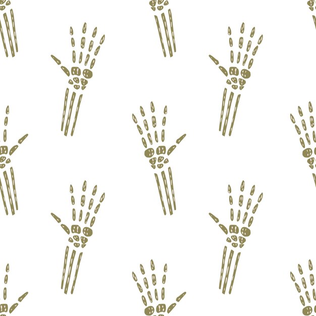 Foto disegno di scheletro senza cuciture skeleton seamless pattern background skeleton seamless pattern design