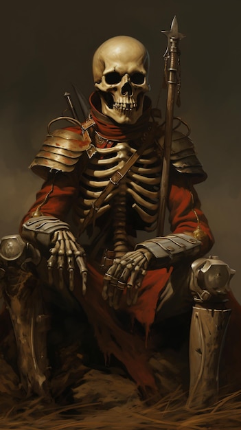 Skeleton soldier