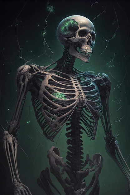 The Skeleton of the Void