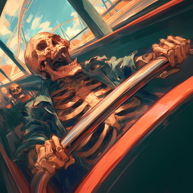 The Skeletons Joyride A Haunting Adventure