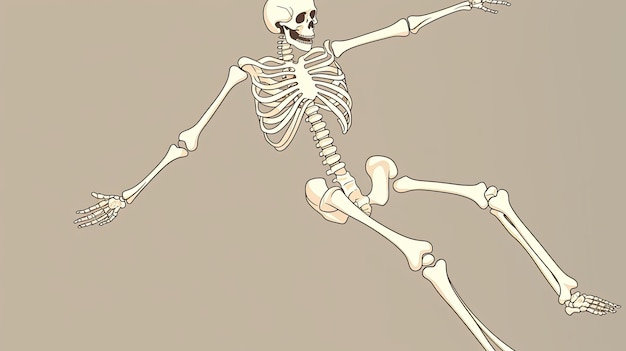 Foto skeletvector