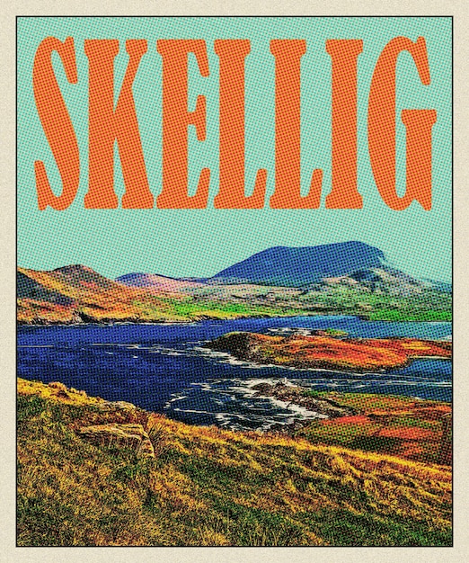 skellig Retro reisposter