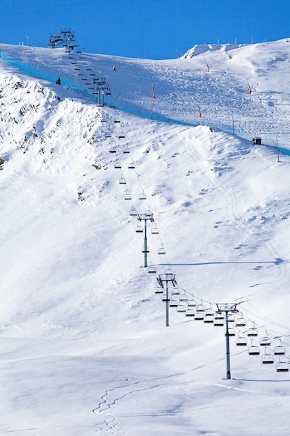 Ski lift in Pas de la Casa