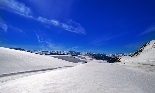 Ski spot resort in Aran Valley