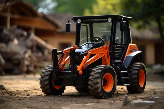 Photo skid steer loader with a variety of attachments for different tasks skid steer picture photography