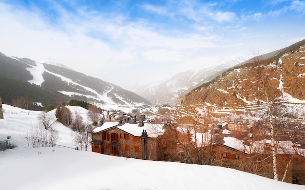 Skigebied soldeu in andorra