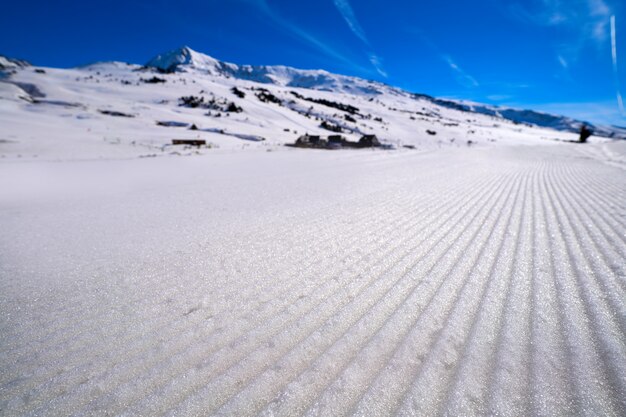 Skigebiedresort in aran valley