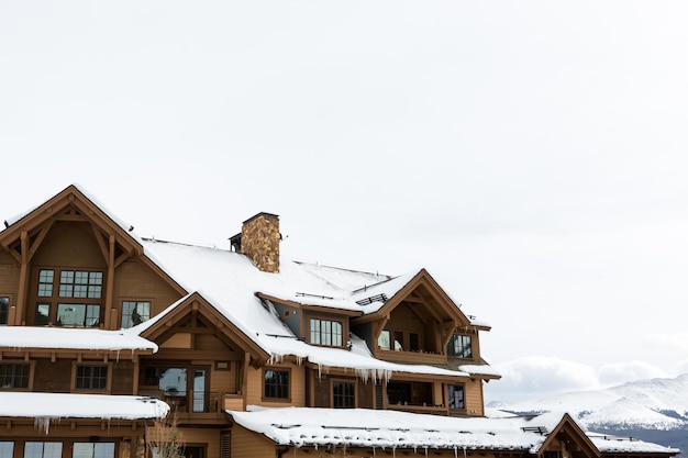 Skihut in Breckenridge, Colorado.