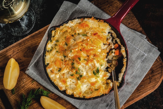 Skillet shepherd's pie