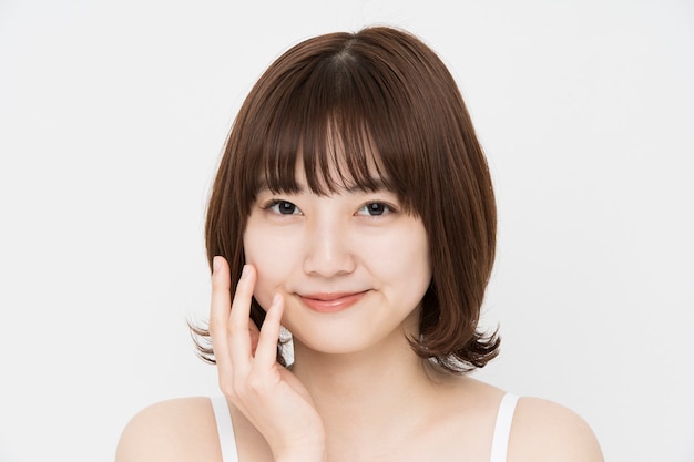 Skin care image (asian woman)