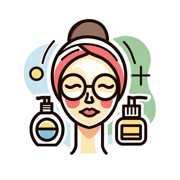 Photo skincare symbol