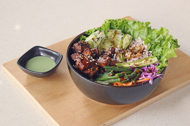 skinny taste poke bowl