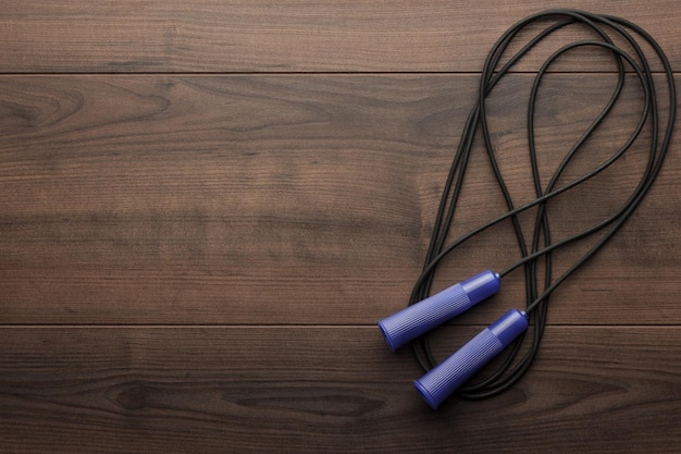 Skipping rope for an exercise