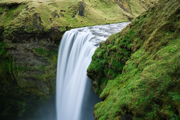 Skogafoss waterfall Iceland