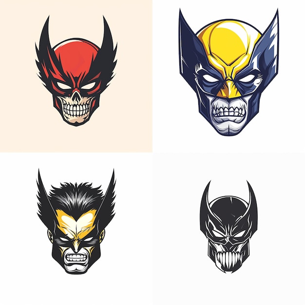 skull graphic art