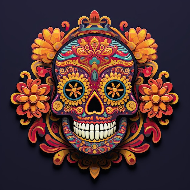 Skull icon for Day of the Dead