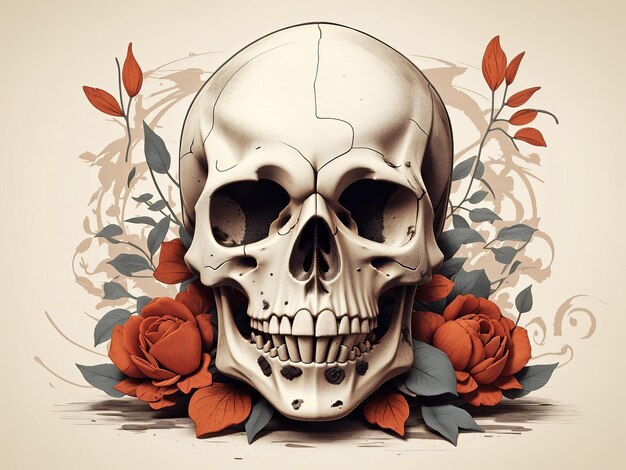 Photo skull_illustration_images