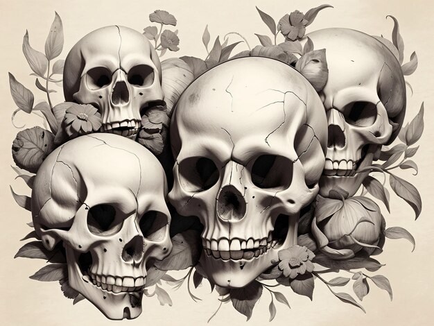 Photo skull_illustration_images