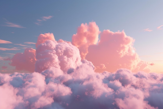 Sky aesthetic pastel color background