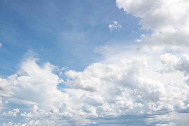 空 夏の素晴らしい雲空