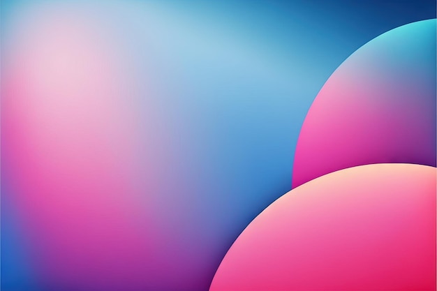 Premium Photo  Sky blue and bubblegum pink wavy abstract wallpaper  generative ai