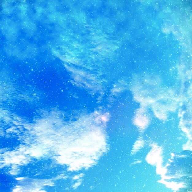 Foto cielo blu pastello cielo limpido struttura di sfondo astratta e struttura acquerello astratto come pennellato dipinto astratto