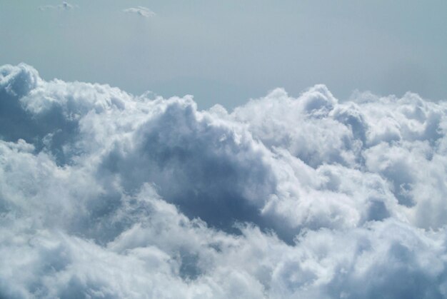 Sky Cloud beautiful top View from plane