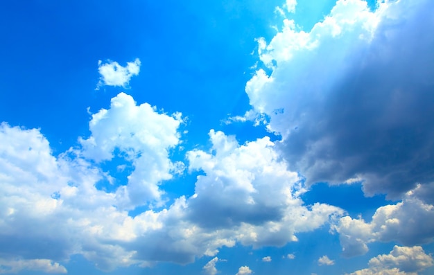 Sky and clouds, may be used as background