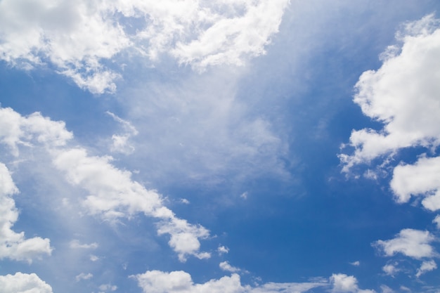 空の雲自然の背景