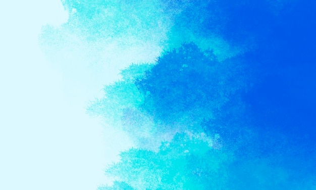 Sky and clouds shaped watercolor background