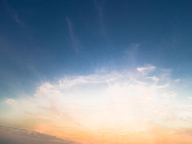 Sky and clouds summer sunrise nature background