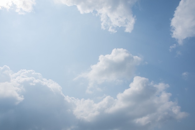 Sky, clouds and sunlight