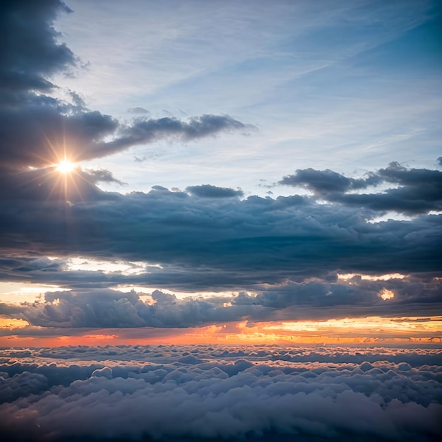 空の雲