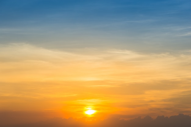 Photo sky and clouds