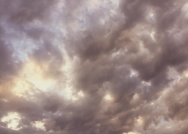 Sky and fluffy cloud scenery in the morning is incredibly calming to start the day ,sky and fluffy