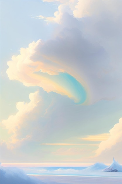 Sky Landscape art