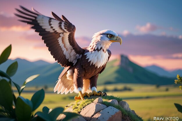 Sky overlord eagle sharp claws hard beak wild animal protection hd photo wallpaper background