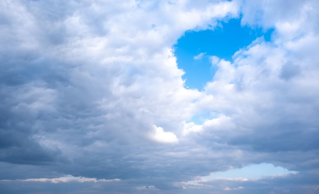 Foto panoramica del cielo da sostituire nella fotografia con i droni