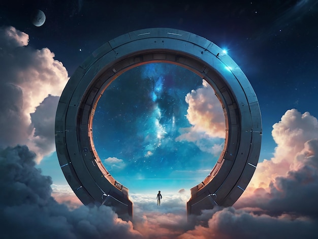 Sky space portal