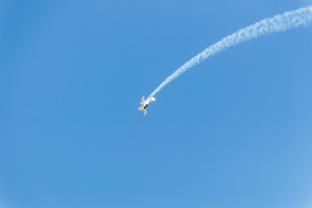 Sky squadron performing in Copacabana in Rio de Janeiro Brazil