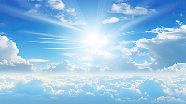 Sky sunny skies background