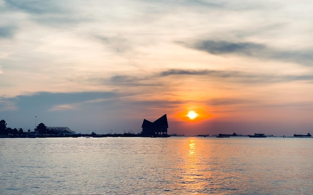 Sky sunset at beach scenery Whether it039s the warm hues of a sunrise or sunset the sky and clouds